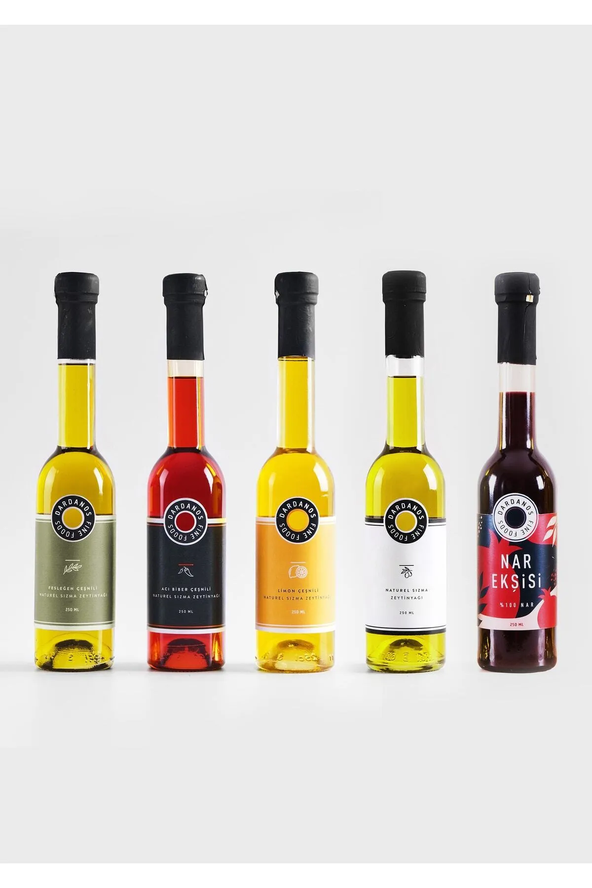 Natürel Sızma Zeytinyağı 4'lü Set Nar Ekşisi 250 ml