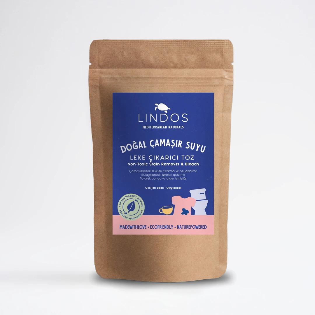 Lindos - Doğal Çamaşır Suyu / Toz Leke Çıkarıcı - 400 gr