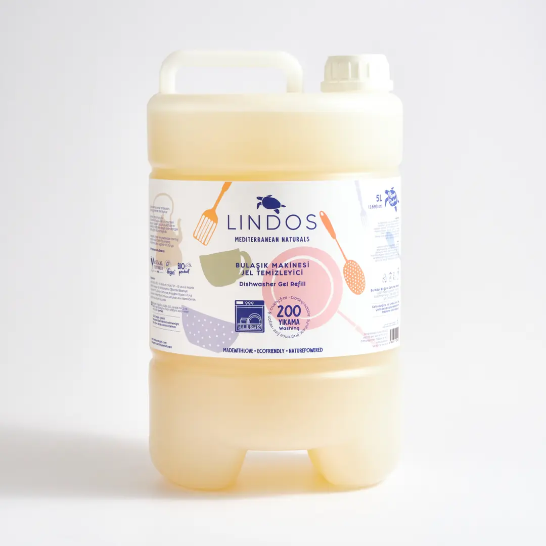 Lindos - Bulaşık Sabunu - Portakal & Bergamot - 5LT