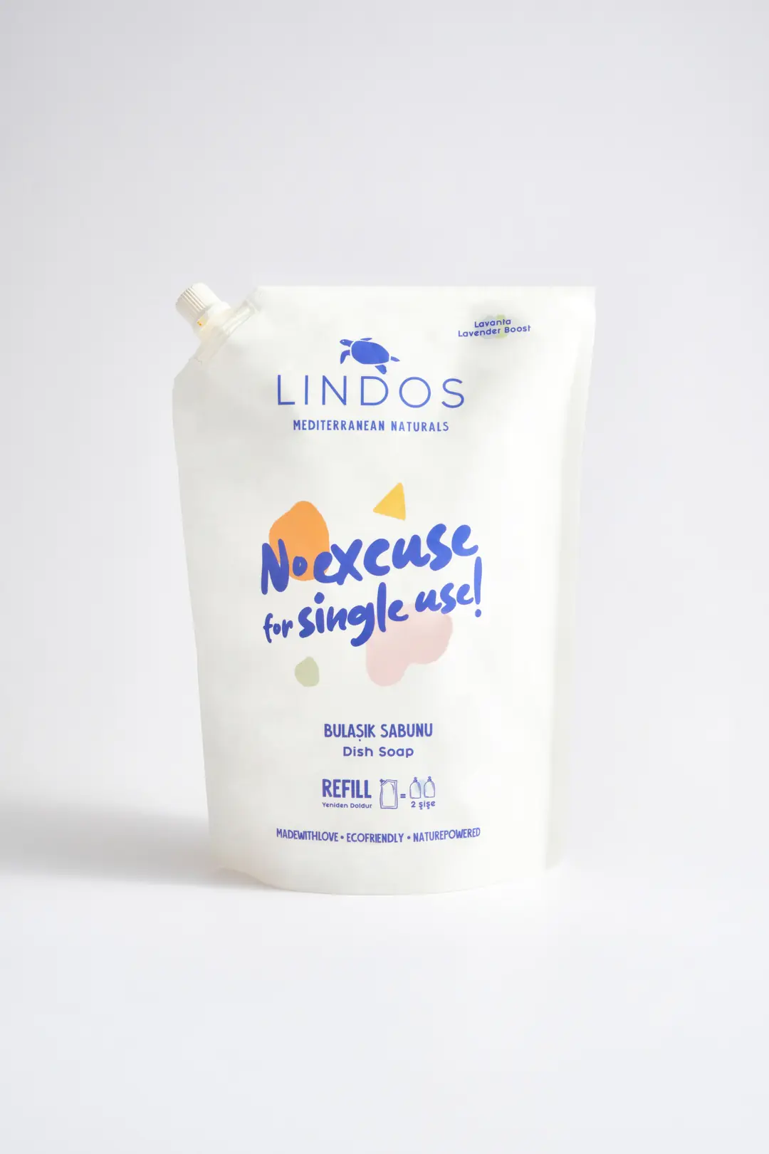 Lindos - Bulaşık Sabunu REFILL - Lavanta - 1200ml