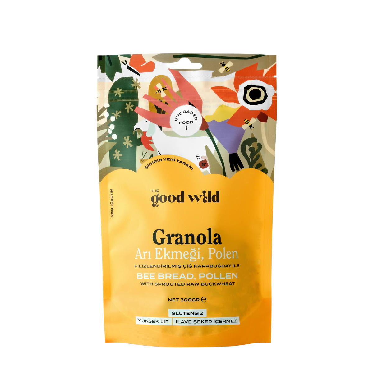 Granola "Filizlendirilmiş Karabuğdaylı & Arı Ekmeği & Polen" 300 g