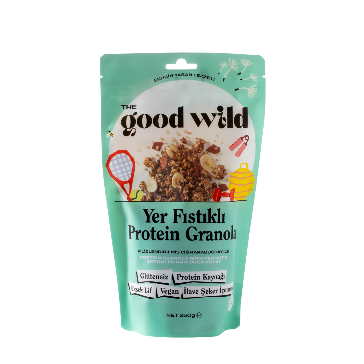 Granola "Yer Fıstıklı Protein" 250 g