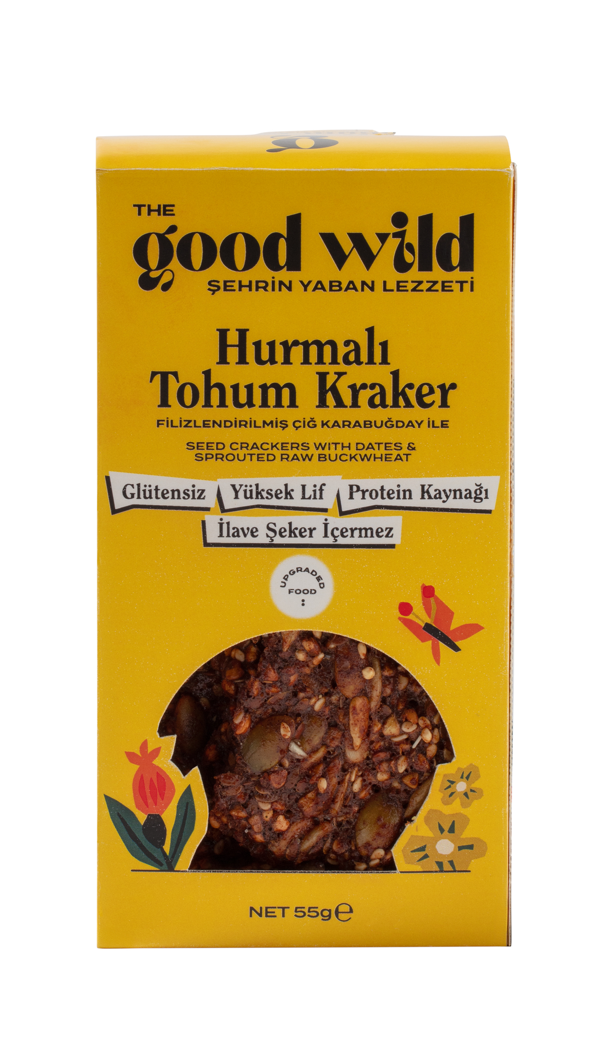 Hurmalı Tohum Kraker 55 g