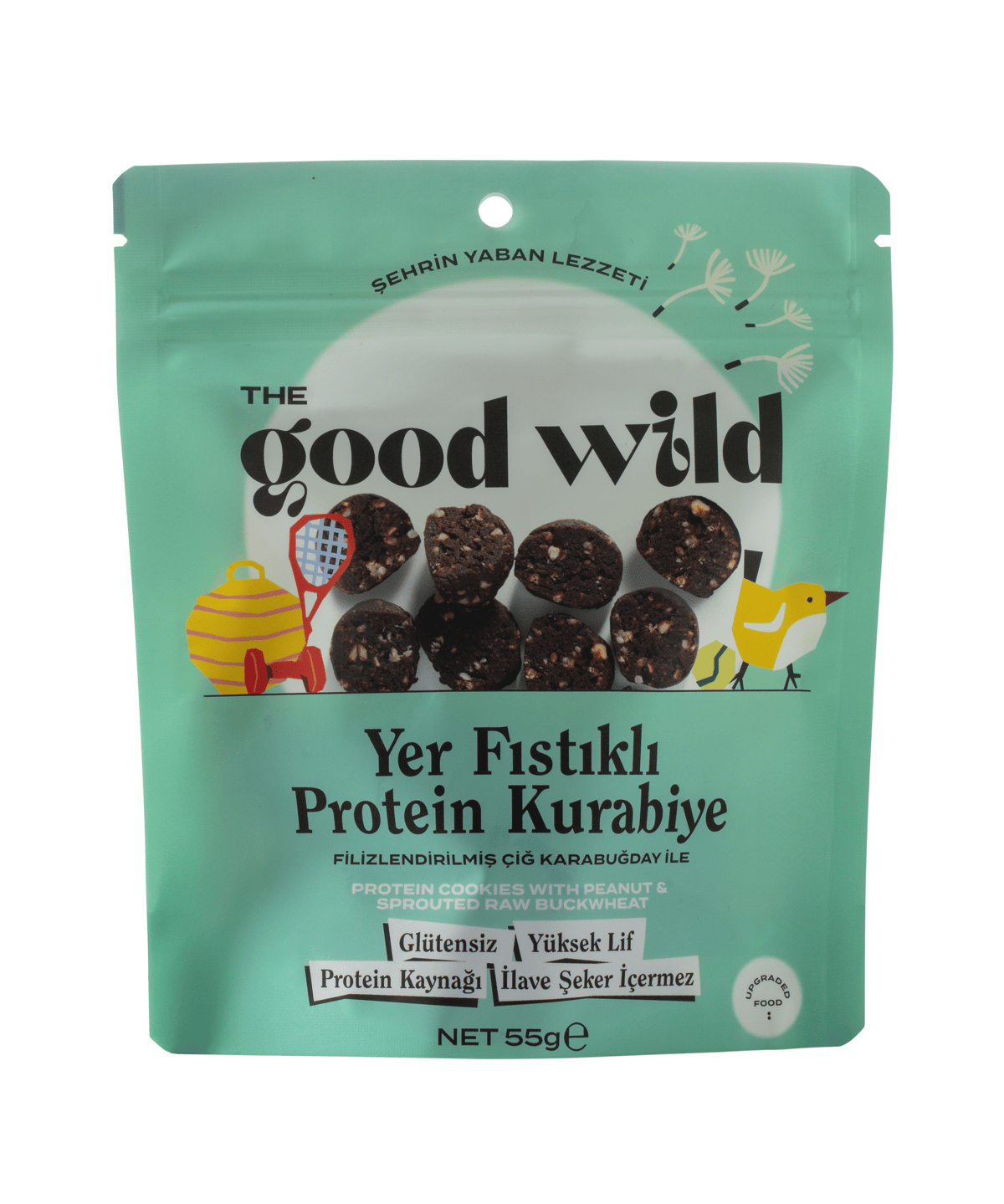 Yer Fıstıklı Protein Kurabiye 55 g