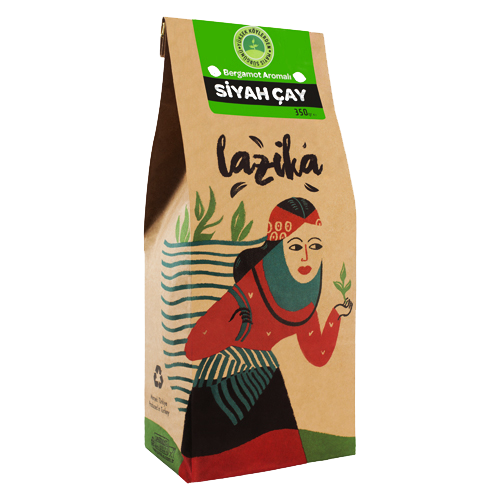 Lazika Siyah Çay Bergamot Aromalı 2kg