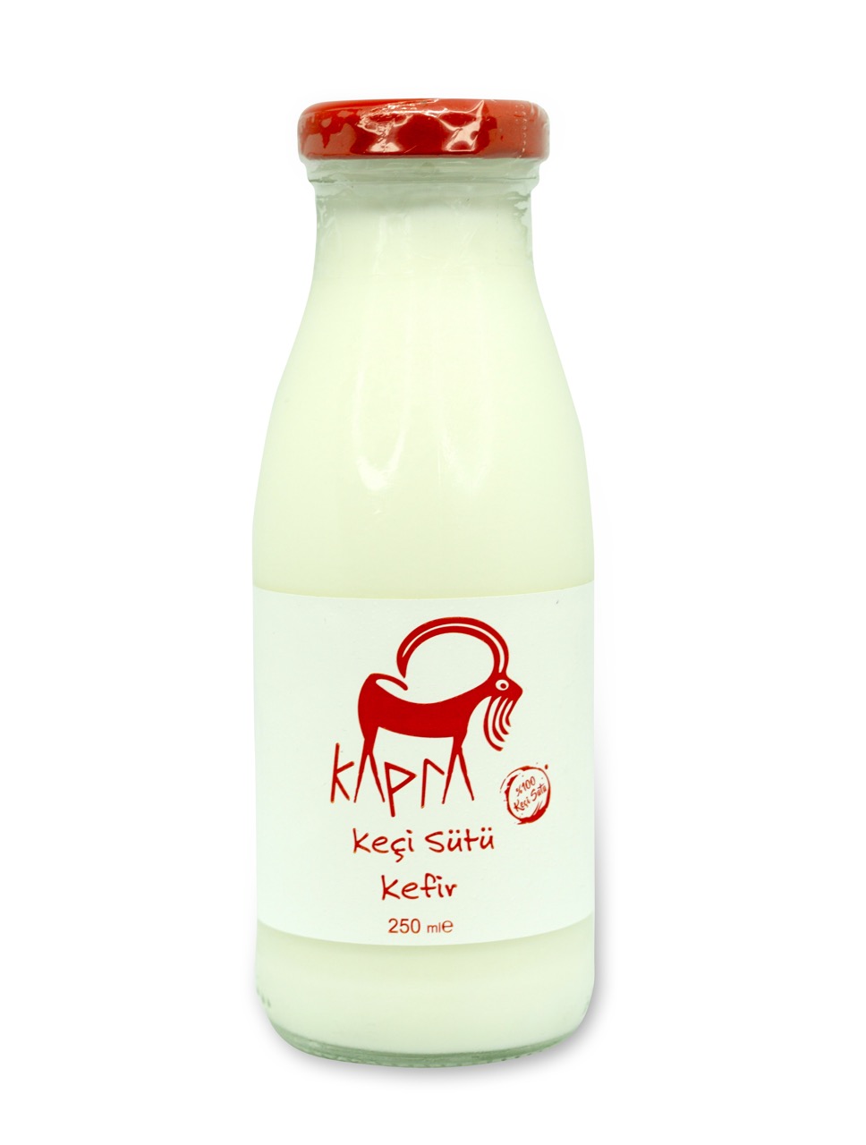 KAPRA KEÇİ KEFİR 250 ML  CAM ŞİŞE