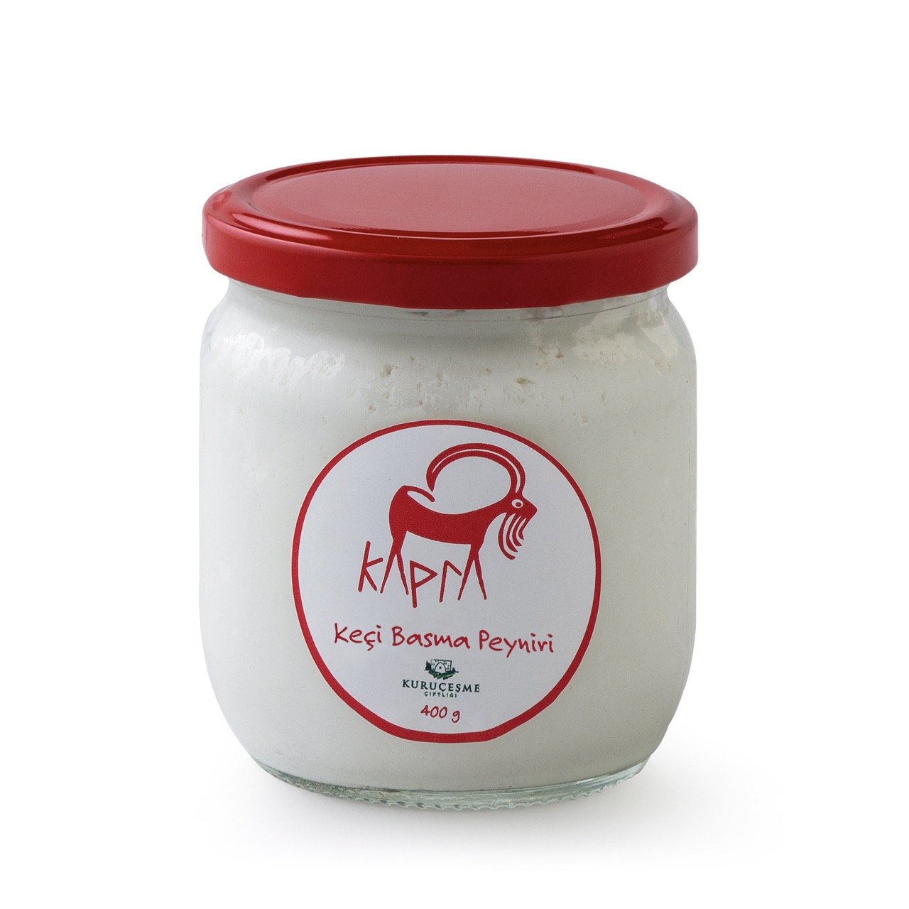 KAPRA KEÇİ BASMA PEYNİR (TULUM) 425 GR CAM