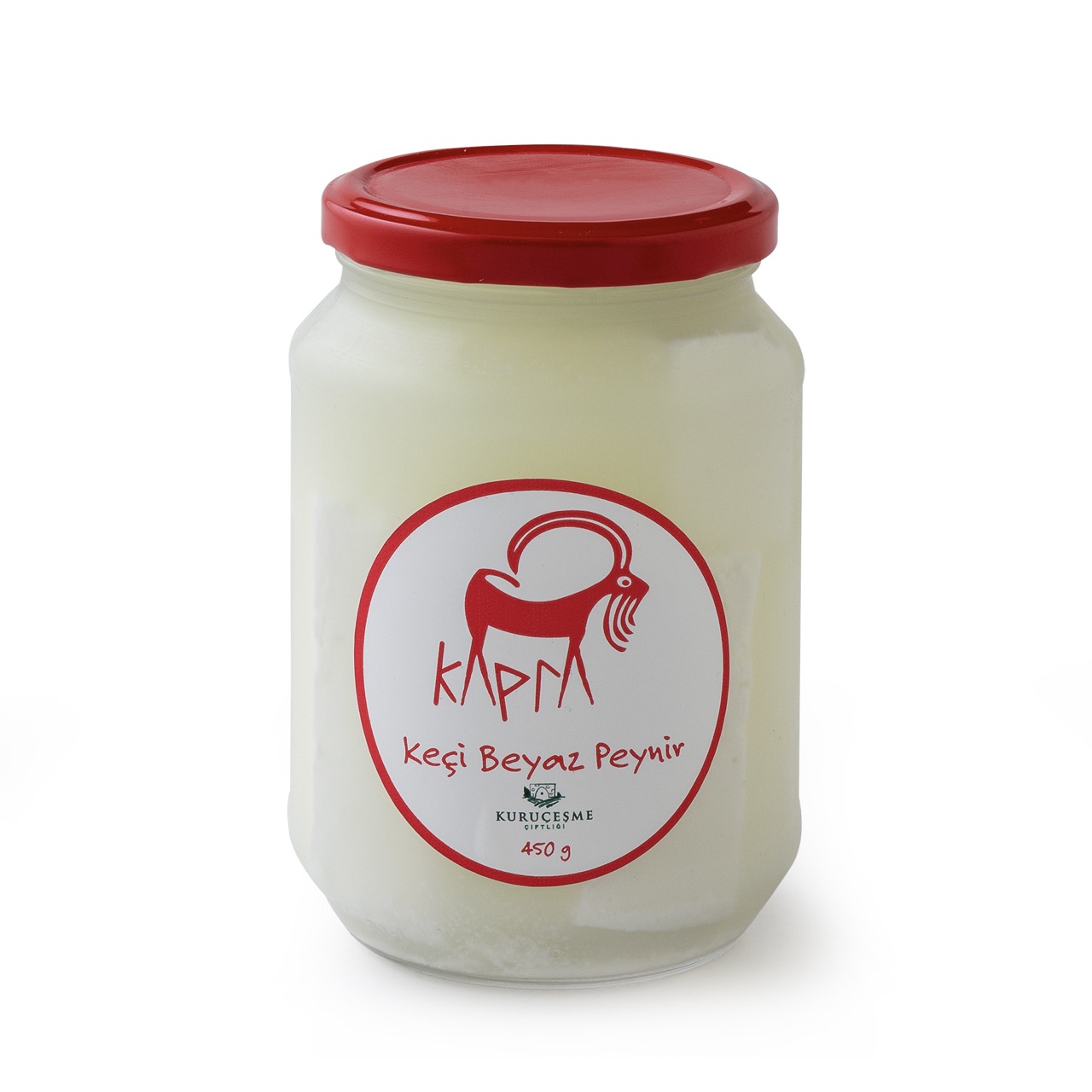 KAPRA KEÇİ BEYAZ PEYNİR 450 GR CAM