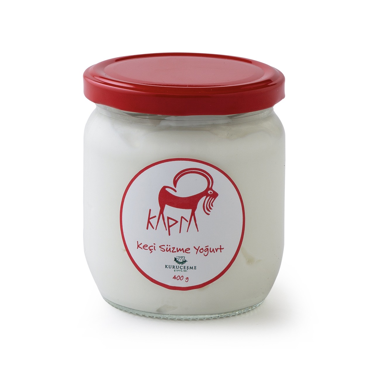KAPRA KEÇİ SÜZME YOĞURT 400 GR CAM