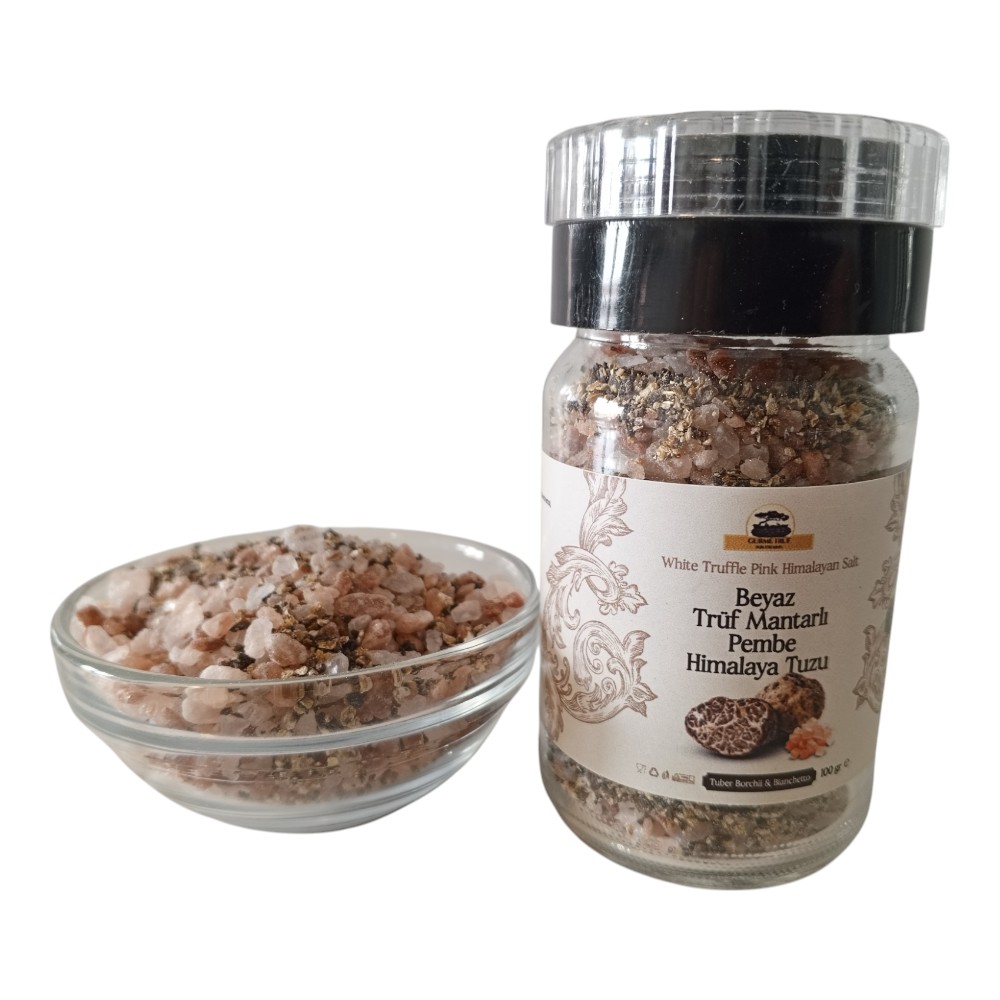 Beyaz Trüf Mantarlı Himalaya Tuzu, 100 gr